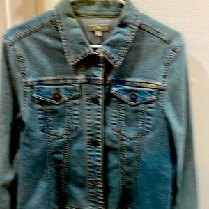 L Max Studio jean jacket